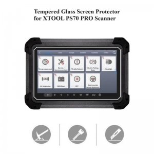 Tempered Glass Screen Protector Cover for XTOOL PS70 PRO Scanner